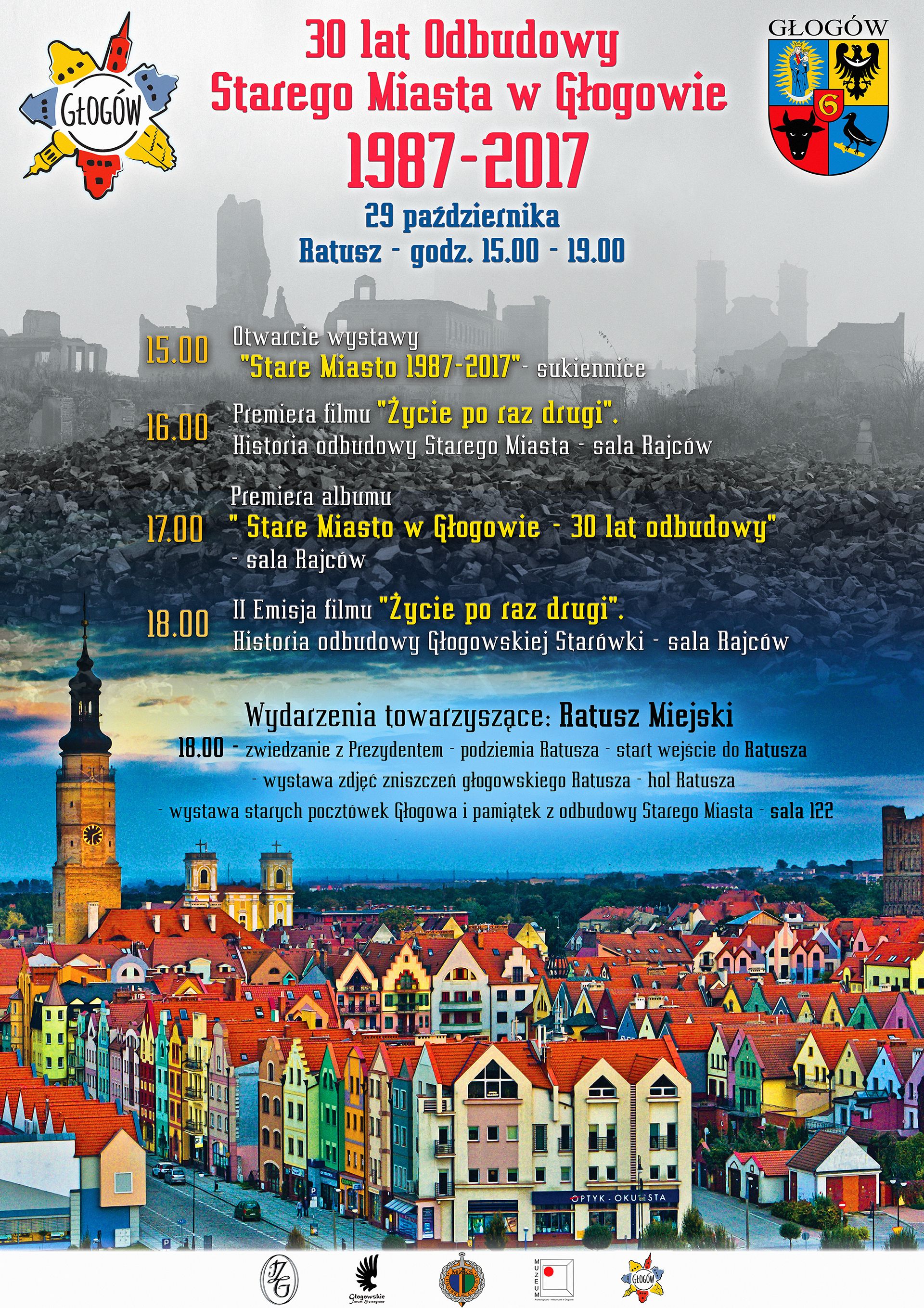 Ilustracja do artykuły: 30 lat Odbudowy Starego Miasta w Głogowie.